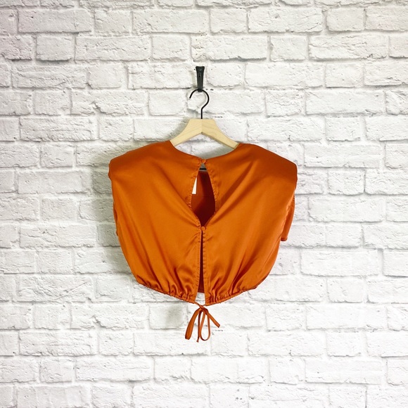 Superdown Renee Crop Top in Rust - Picture 8 of 10